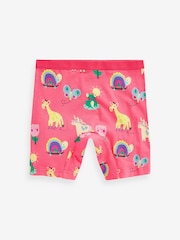 Pink Unicorn Long Leg Shorts 5 Pack (2-16yrs) - Image 5 of 8