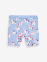 Pink Unicorn Long Leg Shorts 5 Pack (2-16yrs) - Image 6 of 8