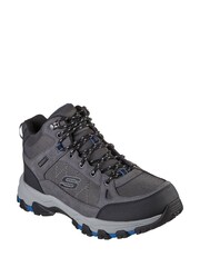 Skechers Grey Mens Selmen Melano Hiking Boots - Image 2 of 3