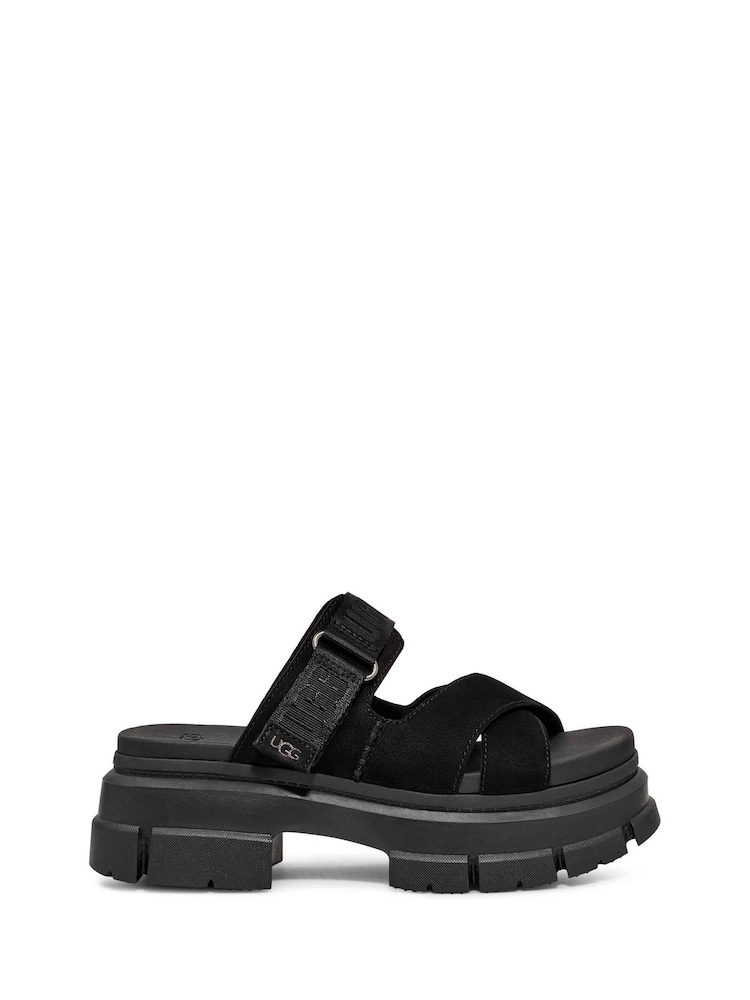 UGG Black Ashton Slide Sandals - Image 1 of 5