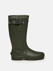 Joules Eckland Green Adjustable Neoprene Lined Tall Wellies - Image 1 of 6