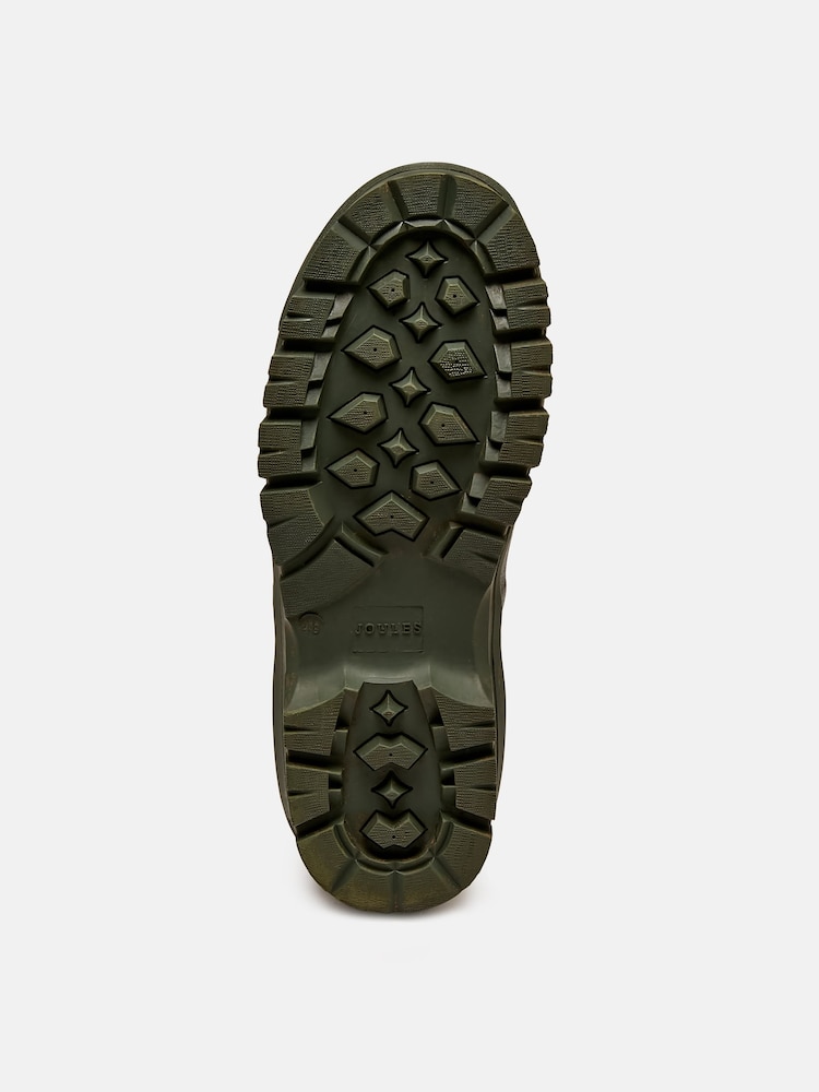 Joules Eckland Green Adjustable Neoprene Lined Tall Wellies - Image 4 of 6