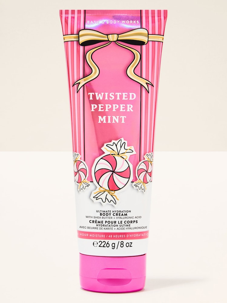 Bath & Body Works Twisted Peppermint Ultimate Hydration Body Cream 226g - Image 1 of 3