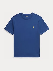 Polo Ralph Lauren Blue Logo Jersey T-Shirt - Image 1 of 2