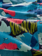 Seasalt Cornwall Blue Sea Call A-Line Dress - Image 6 of 6