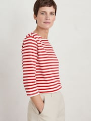 Seasalt Cornwall Red Sailor Top - Image 1 of 5