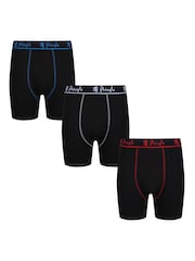 Pringle Black Bamboo Trunks 3 Pack - Image 1 of 7