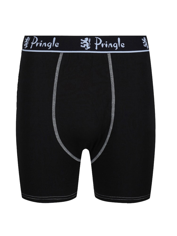 Pringle Black Bamboo Trunks 3 Pack - Image 2 of 7