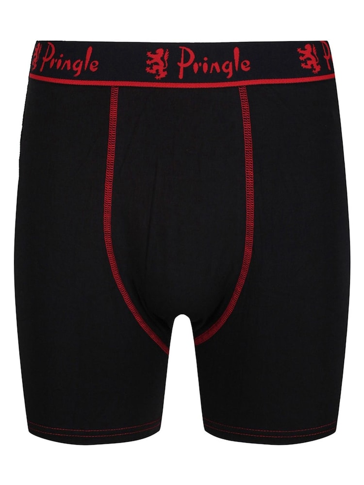 Pringle Black Bamboo Trunks 3 Pack - Image 4 of 4 Pringle Black Bamboo Trunks 3 Pack - Image 4 of 4