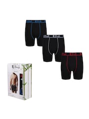 Pringle Black Bamboo Trunks 3 Pack - Image 5 of 7