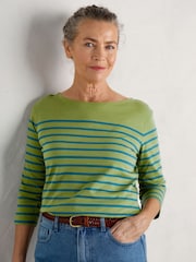 Seasalt Cornwall Green Sailor Top - Image 1 of 5