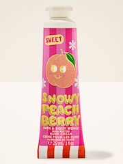 Bath & Body Works Snowy Peach Berry Hand Cream 29ml - Image 1 of 2