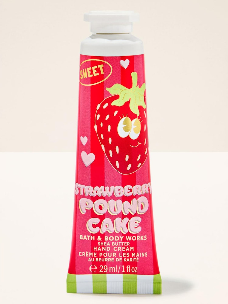 Bath & Body Works Strawberry Pound Cake Hand Cream 29ml - Image 1 of 2
