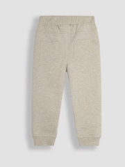 JoJo Maman Bébé Brown & Natural 100% Cotton Joggers 2 Pack - Image 8 of 8