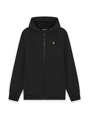 Lyle & Scott Black Soft Shell Hooded Jacket - Image 5 of 6