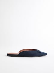 Navy Forever Comfort® Bow Mules - Image 3 of 6