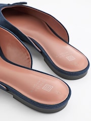 Navy Forever Comfort® Bow Mules - Image 5 of 6