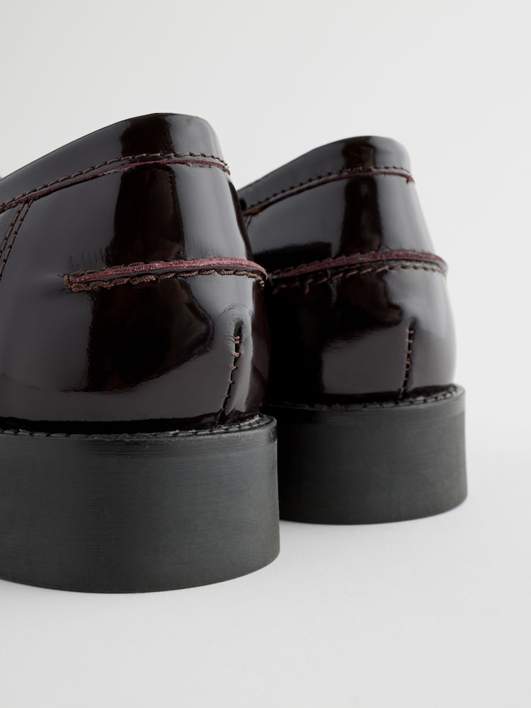 Burgundsko rdeča - Usnjeni mokasini z debelim podplatom Forever Comfort® - Slika 7 iz 7 Burgundsko rdeča - Usnjeni mokasini z debelim podplatom Forever Comfort® - Slika 7 iz 7