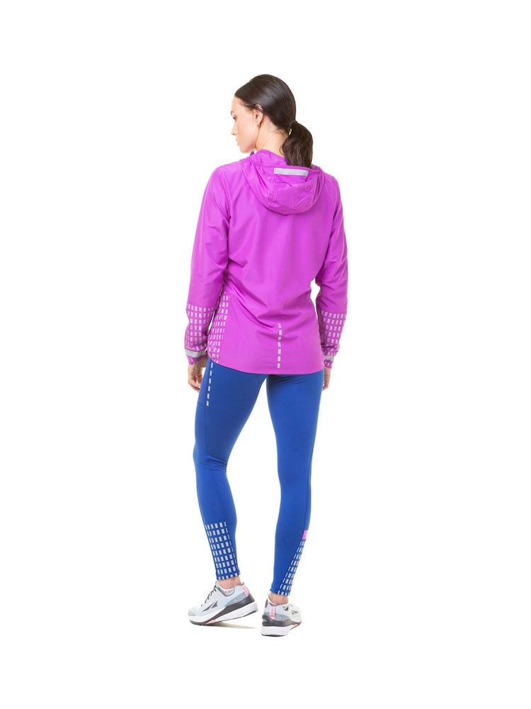 Ronhill Womens Purple Tech Reflective Afterhours Running Jacket - Image 2 of 12