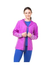 Ronhill Womens Purple Tech Reflective Afterhours Running Jacket - Image 4 of 12