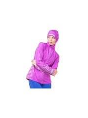 Ronhill Womens Purple Tech Reflective Afterhours Running Jacket - Image 6 of 12