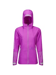 Ronhill Womens Purple Tech Reflective Afterhours Running Jacket - Image 7 of 12