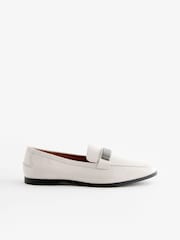 Bone Leather Forever Comfort® Slim Hardware Loafers - Image 2 of 5