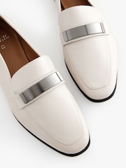 Bone Leather Forever Comfort® Slim Hardware Loafers - Image 3 of 5