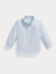 Polo Ralph Lauren Blue Button Down Oxford Shirt - Image 1 of 3
