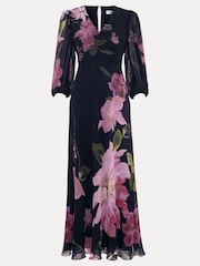 Phase Eight Blue Petite Betty Maxi Dress - Image 1 of 1