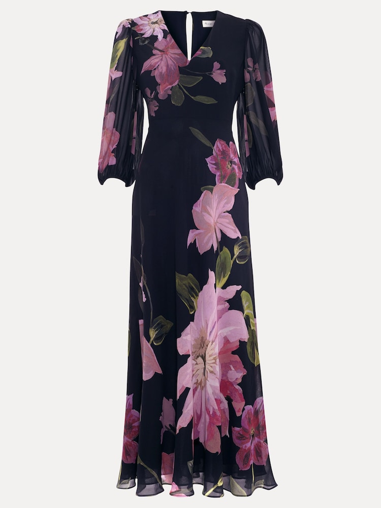 Phase Eight Blue Petite Betty Maxi Dress - Image 1 of 1