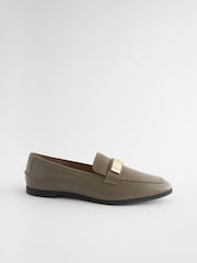 Kaki zelena - Usnje Forever Comfort® Slim Hardware mokasini - Slika 8 iz 11