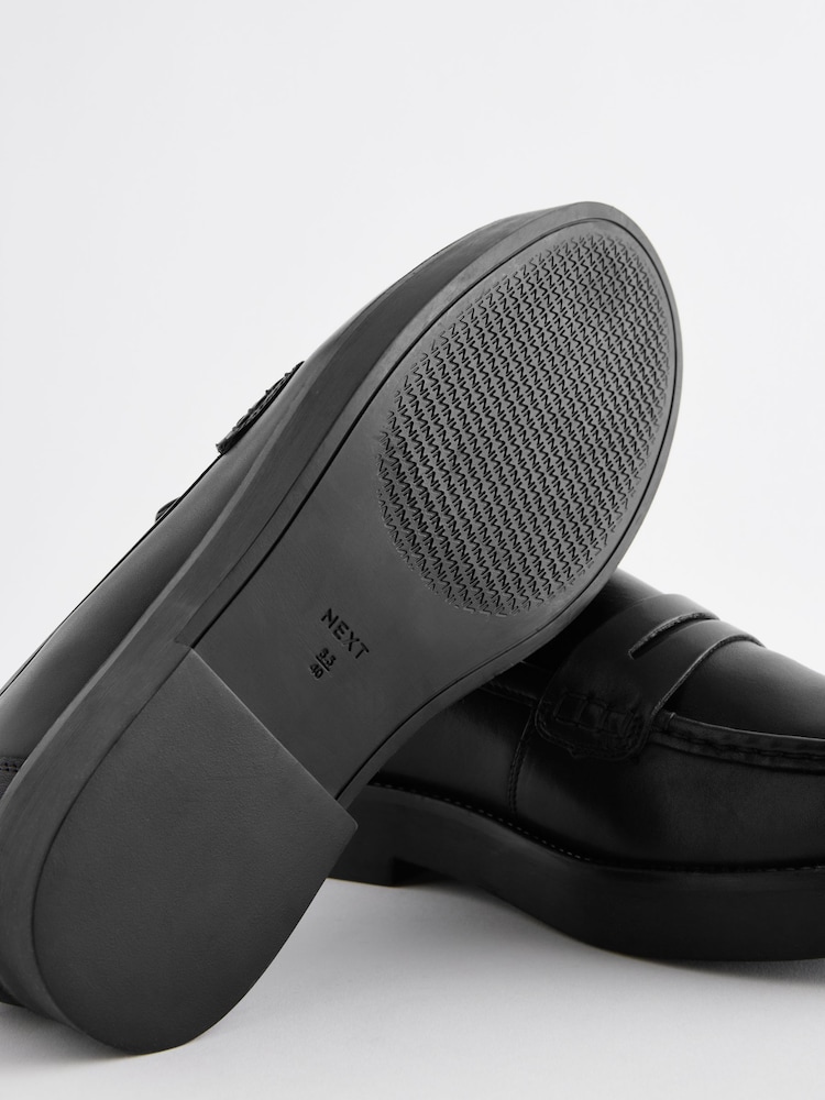 črna - Usnjeni mokasini z debelim podplatom Forever Comfort® - Slika 5 iz 5 črna - Usnjeni mokasini z debelim podplatom Forever Comfort® - Slika 5 iz 5