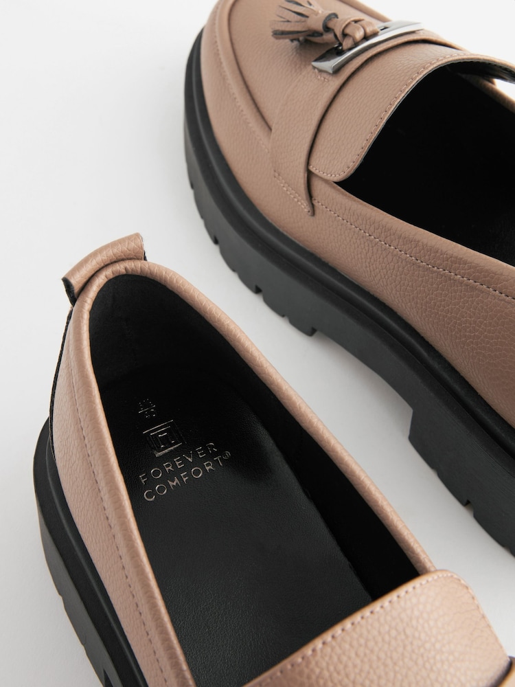 Marron mink - Forever Comfort® Chunky Tassel Mocassins - Image 6 of 9