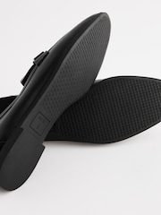 črna - Usnje Forever Comfort® Slim Hardware mokasini - Slika 6 iz 6