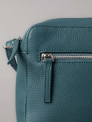 Lakeland Leather Blue Dark Alston Boxy Leather Cross-Body Bag - Image 5 of 6