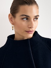 Phase Eight Blue Mollie Long Coat - Image 5 of 8