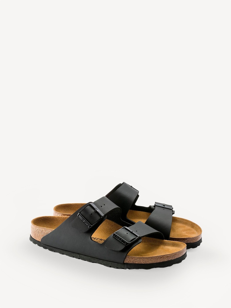 Birkenstock Black Arizona Birko Flor Sandals - Image 2 of 4