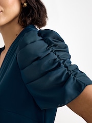 Phase Eight Blue Petite Natasha Jumpsuit - Image 5 of 6