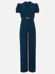 Phase Eight Blue Petite Natasha Jumpsuit - Image 6 of 6