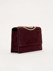 Phase Eight Red Suede Handle Clutch - Image 7 of 7