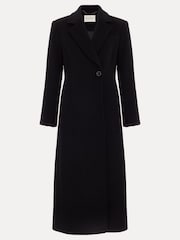 Phase Eight Black Petite Cailyn Maxi Coat - Image 8 of 8
