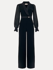 Phase Eight Black Veronica Tux Jumpsuit - Image 7 of 7