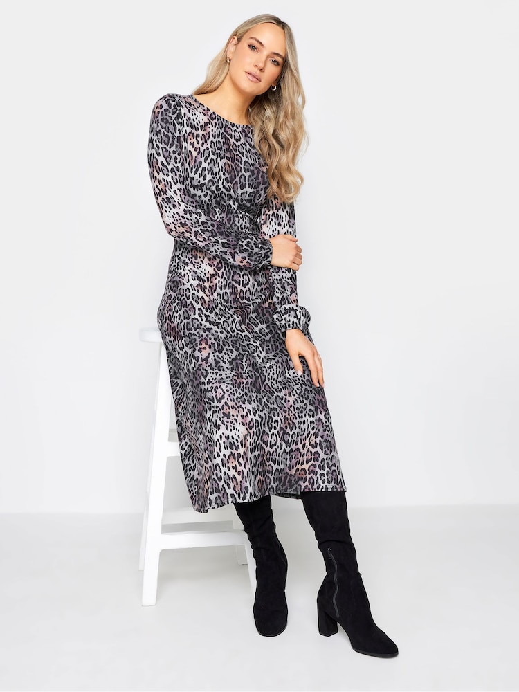 Long Tall Sally Black/White Tea Dress - Image 1 of 8