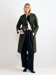Phase Eight Green Nicci Wool Coat - Image 3 of 7