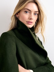 Phase Eight Green Nicci Wool Coat - Image 4 of 7