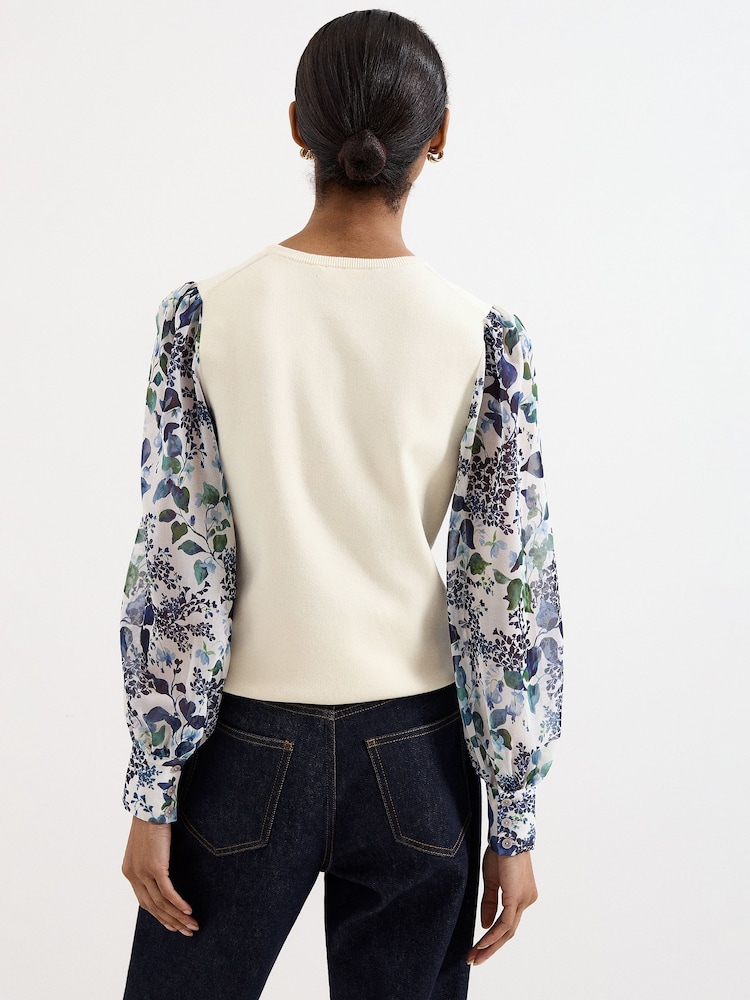 Phase Eight Cream Shiloh Woven Top - Image 2 of 6 Phase Eight Cream Shiloh Woven Top - Image 2 of 6