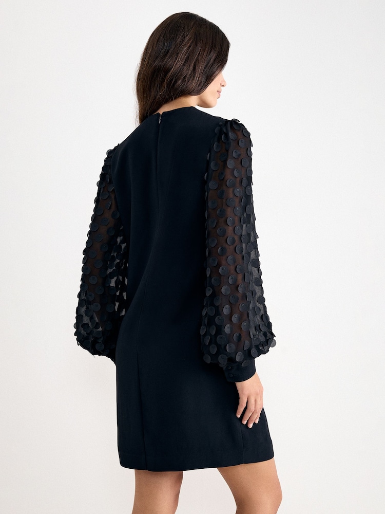 Phase Eight Black Petite Laura Dress - Image 2 of 6