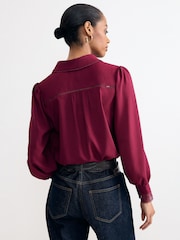 Phase Eight Red Uma Lace Shirt - Image 2 of 7