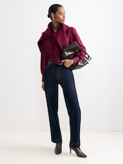Phase Eight Red Uma Lace Shirt - Image 3 of 7